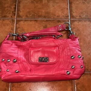 Betsy Johnson Elegant Red Women's Shoulder purse